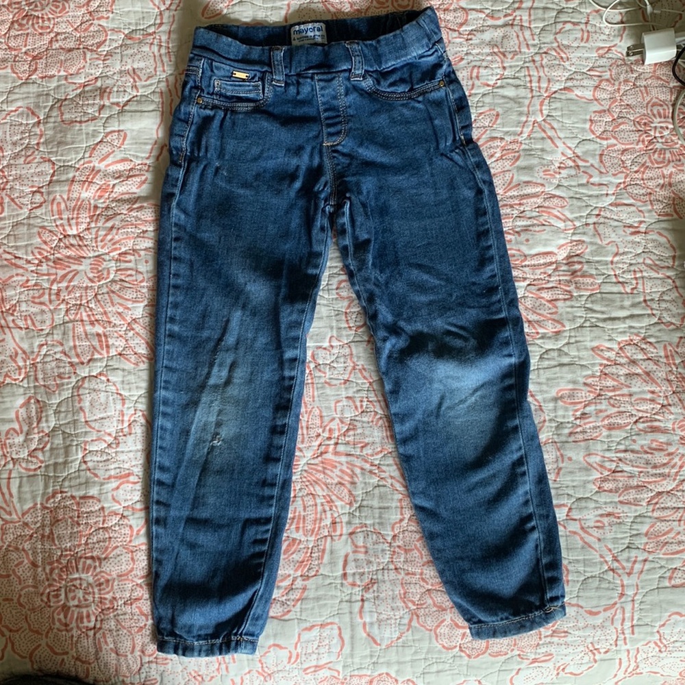 Mayoral blue jeans